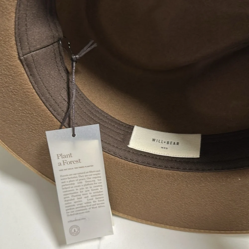 Will + Bear Fedora Hat In Calloway Tan - Picture 8 of 13